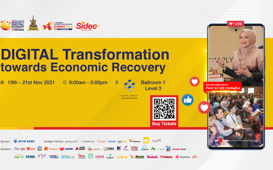 The Selangor Smart City and Digital Economy Convention is back with its sixth edition, first hybrid digital convention following Covid-19
