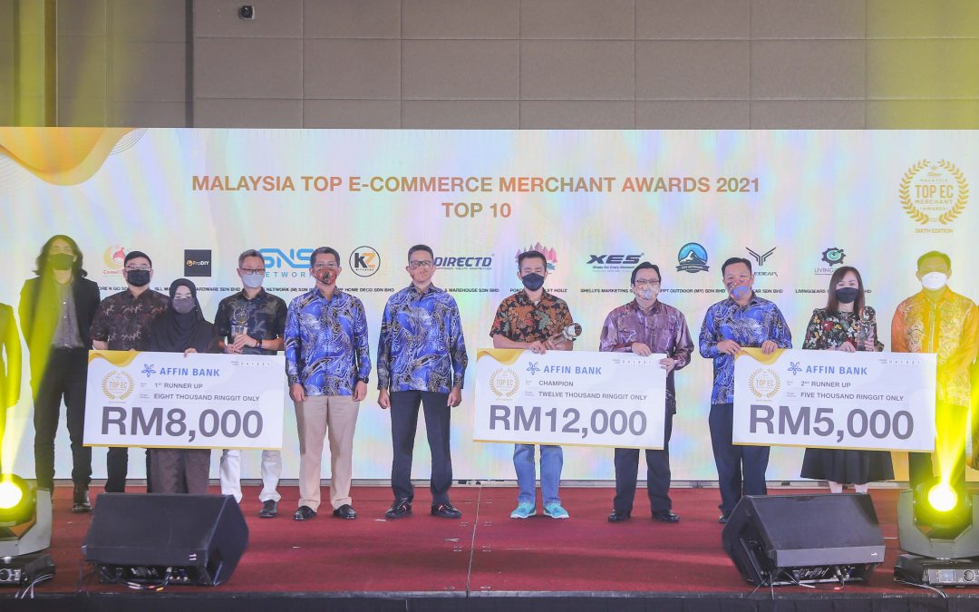 Malaysia Top E-Commerce Merchant Awards smashes own records with RM47 million sales and 358,609 orders