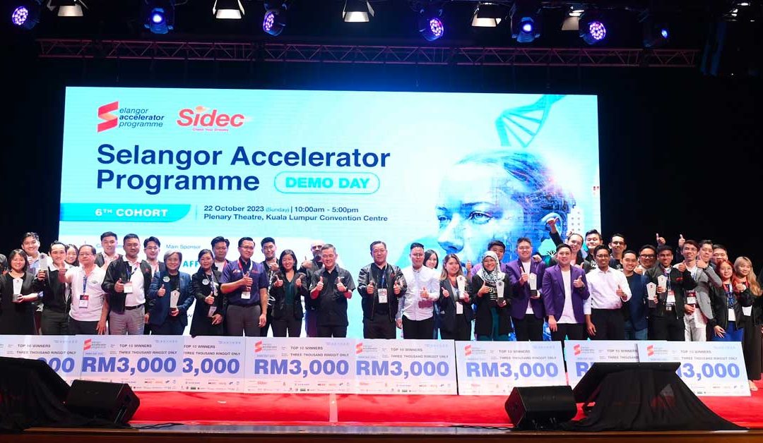 Celebrating Innovation: Selangor Accelerator Programme 2023  Crowns 10 Startup Winners at SDEC 2023